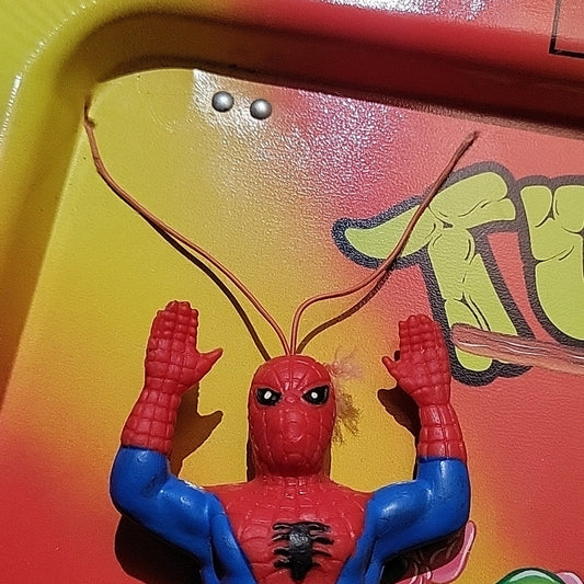 Vintage Ben Cooper 1973 Spider Man Jiggler Original Vintage Item Very Nice Toy