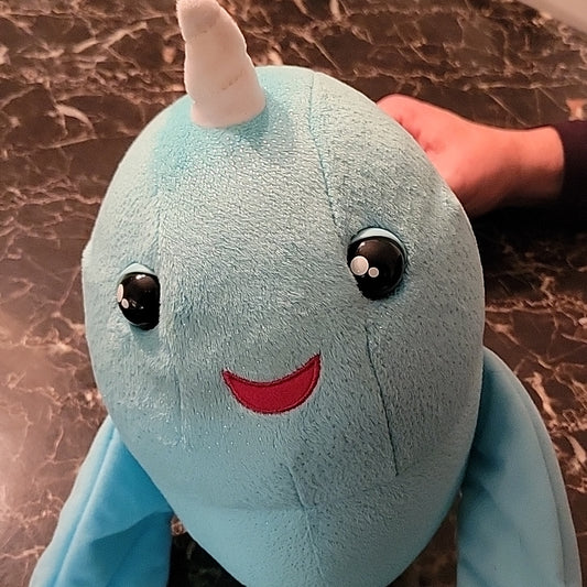 Wowwee Fingerlings Hugs -Nikki (Blue Glitter)-Interactive Plush