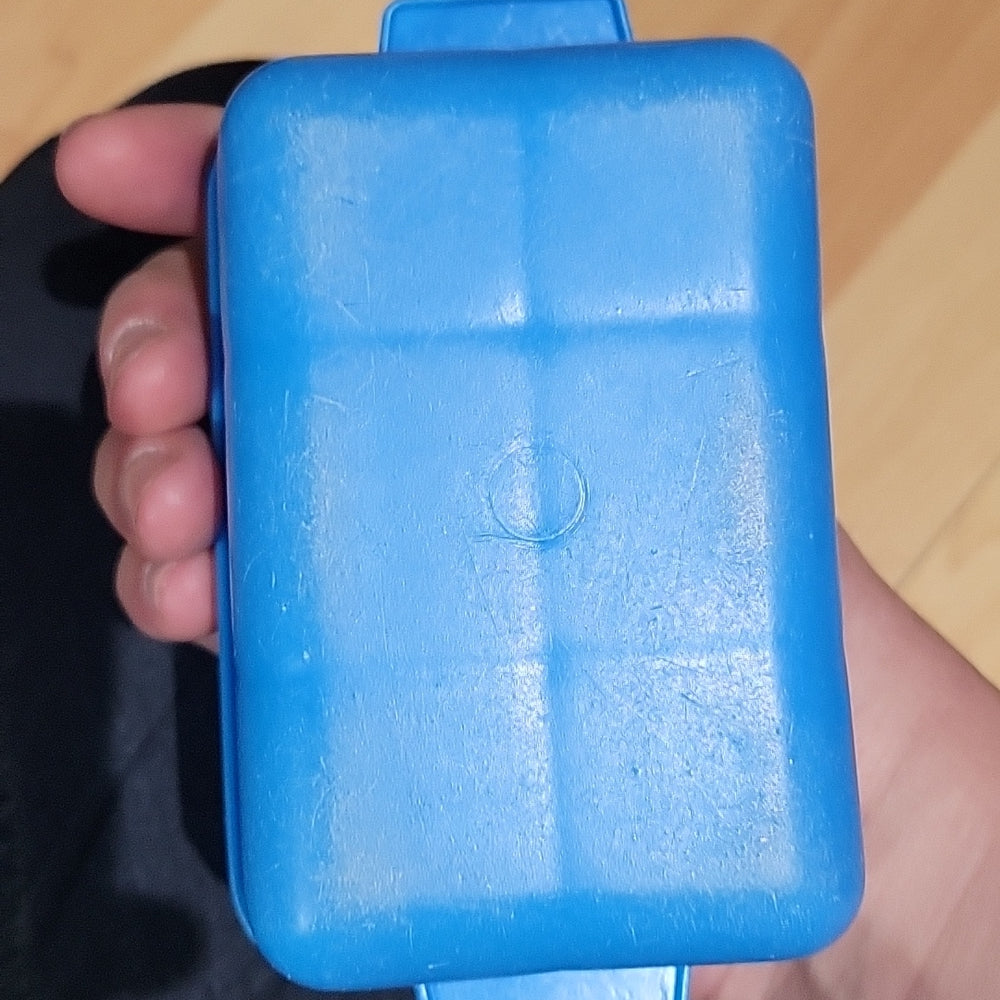 Vintage 1987 Fisher Price Fun With Food Blue Ice Cube Tray