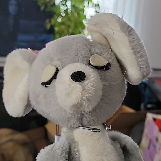 Vintage Dakin Hugging Mice Plush Eeny Meeny Mouse 1976 Stuffed Animal 10"