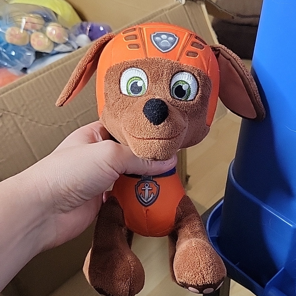 Paw Patrol – Peluche Zuma De 20 Cm Toy Plush En Position Debout Nockelodeon