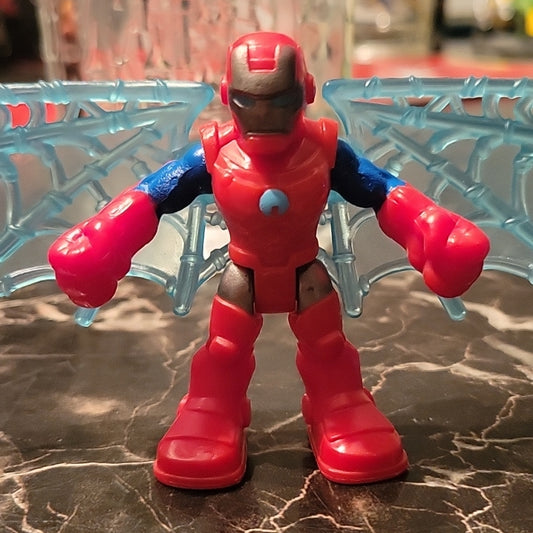 Playskool Heroes Marvel Super Hero Adventures Power Up Spider-Man Iron Web Wings