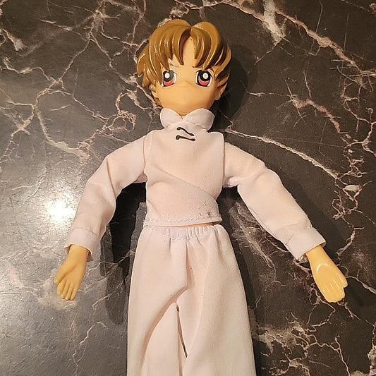 Vintage Cardcaptors Sakura Li Syaoran Anime Action Figure In Undergarments 1998
