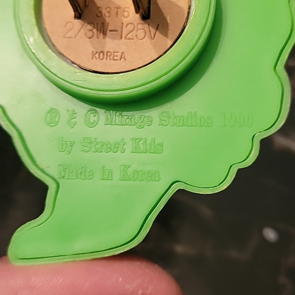 Vintage Teenage Mutant Ninja Turtle Tmnt Donatello Plug In Night Light 1988