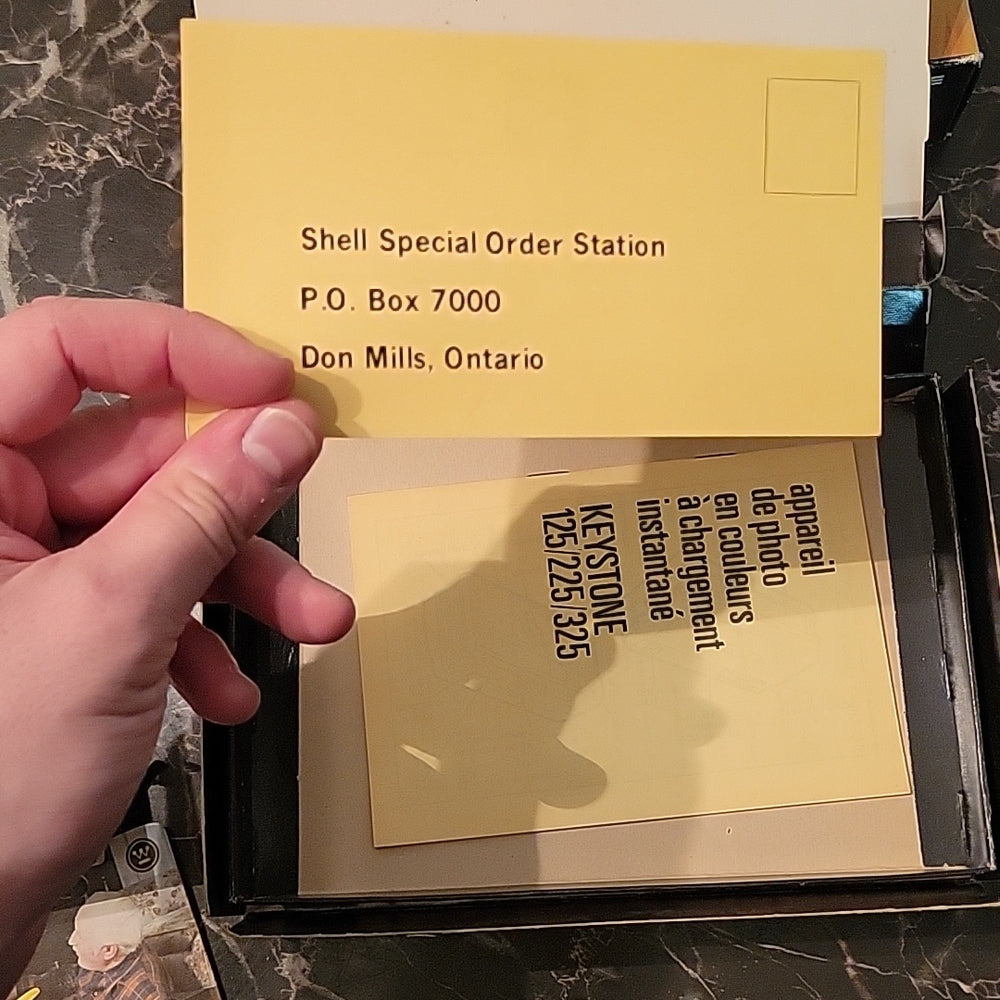 Instant Loading Color Camera Outfit Keystone 125 In Box W/ 3 Flash