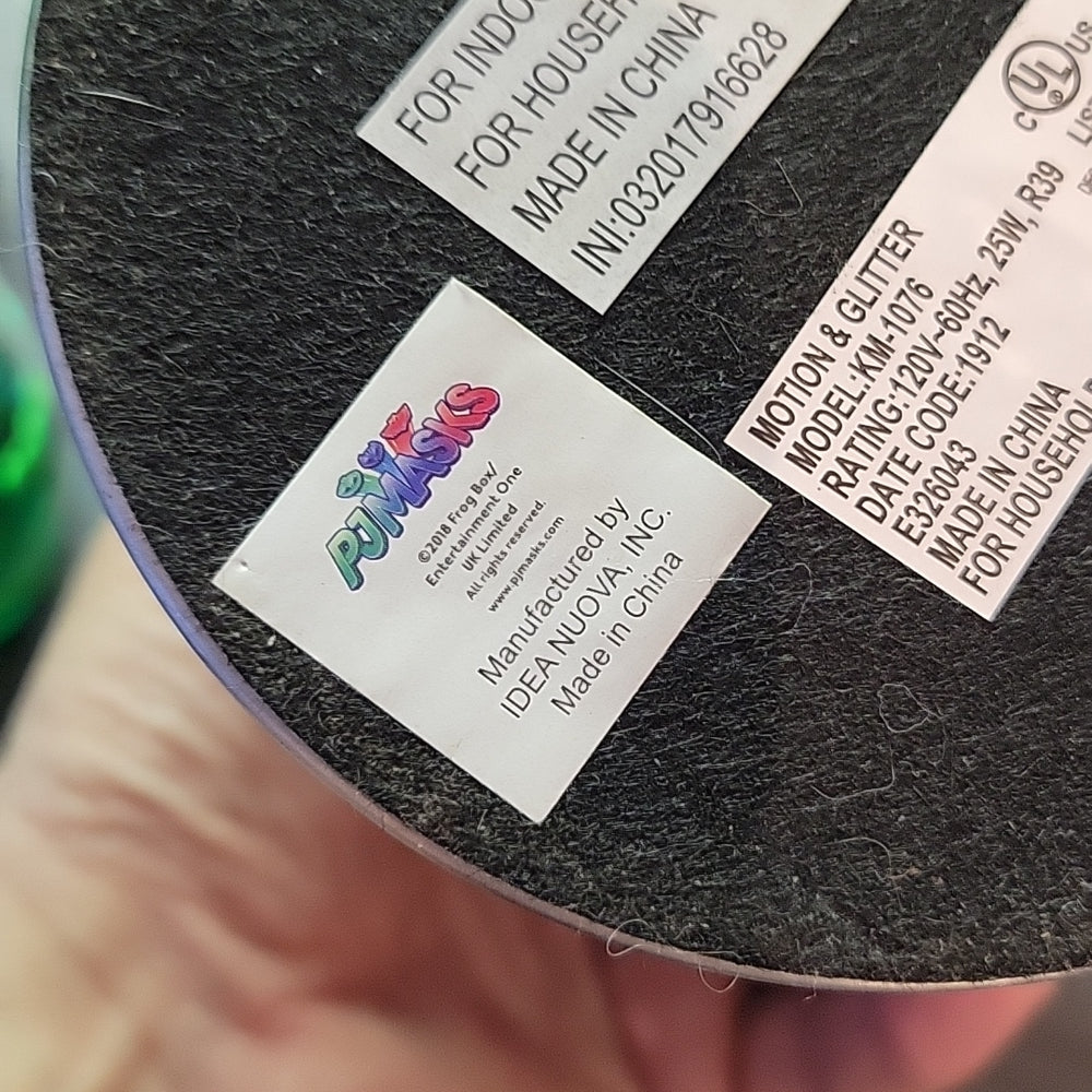 Kids Pj Masks Volcano Lava Lamp Pjmask Pijamask 2018 Frog Box