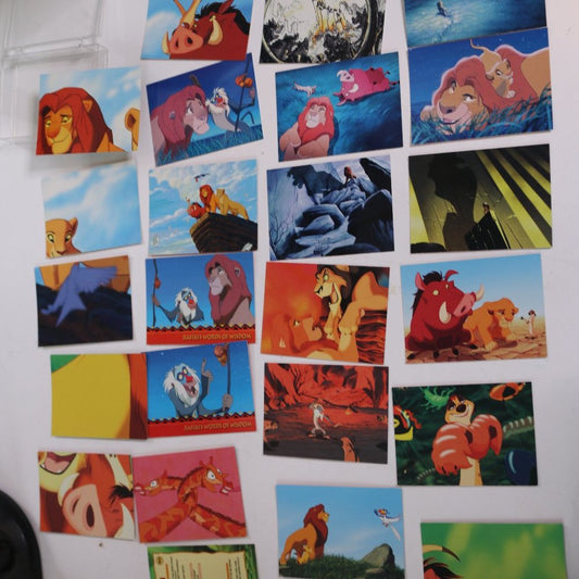 Walt Disney Lion King Cards By Skybox. Vintage Lot 24 Of Cards 1990'S 90'S