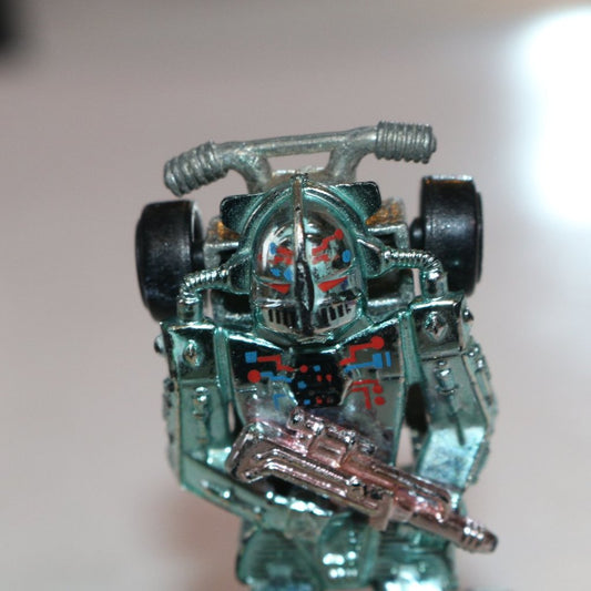 Rare Vintage 1986 Hot Wheels Zombot Uh Space Robot W/ Purple Gun