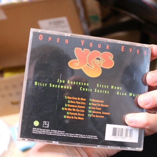 Yes - Open Your Eyes Cd 1997 Anderson Howe Sherwood Squire White