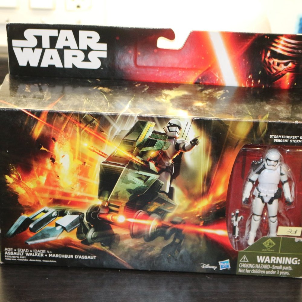 Star Wars First Order Assault Walker The Force Awakens Action