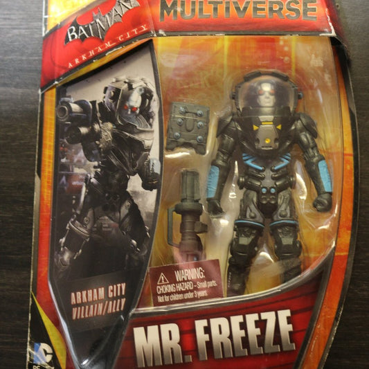 Dc Comics Multiverse - Batman Arkham City Mr. Freeze - 3.75 Mattel 2013 New