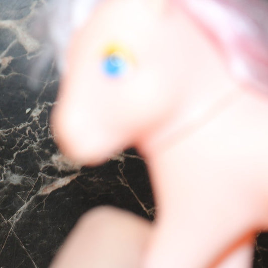 Pink Bootleg Pony Yellow Heart Action Figure Toy Doll