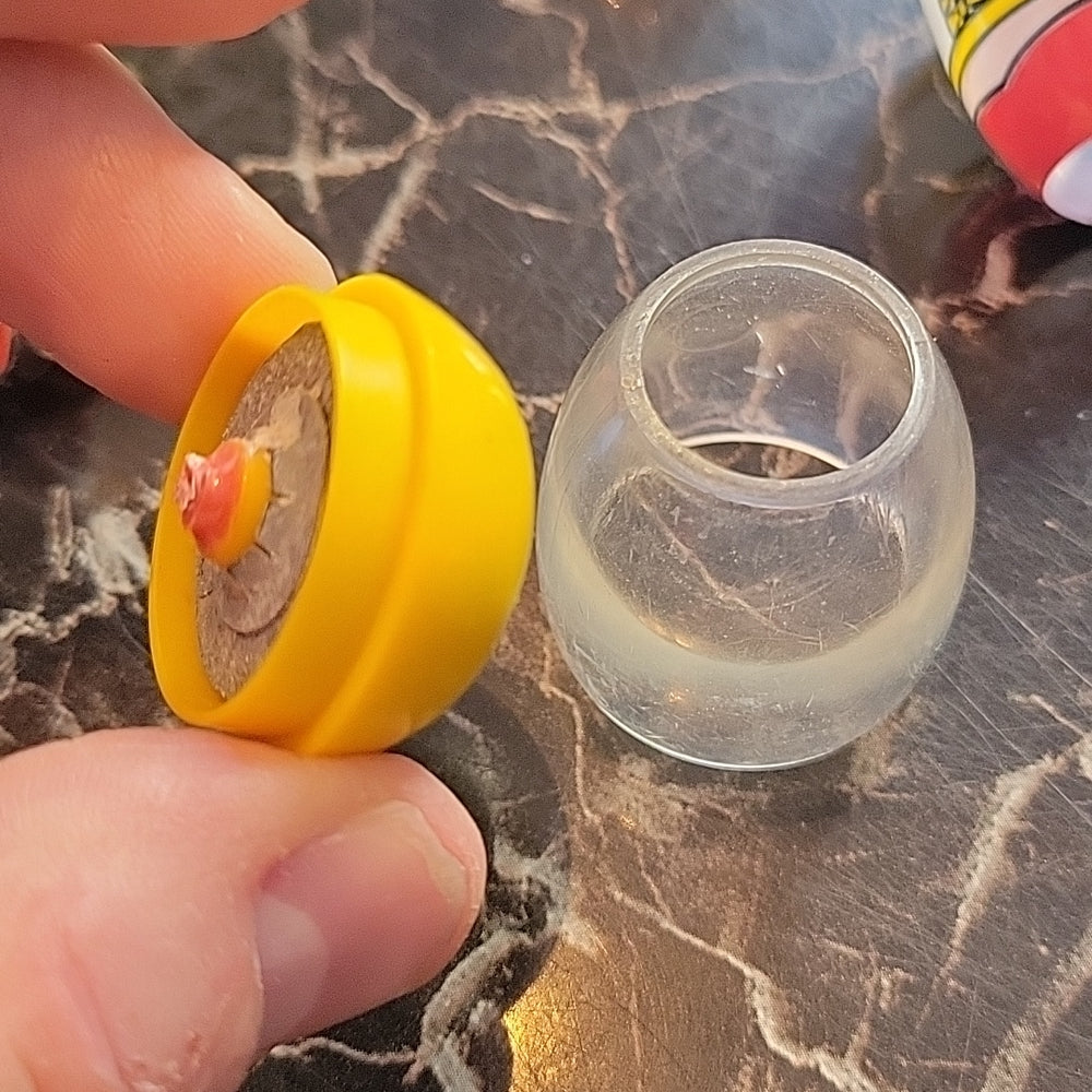 Vintage Weeble Wobble 1973 Hasbro Pink Baby With Blue Balloon + 1 Free More