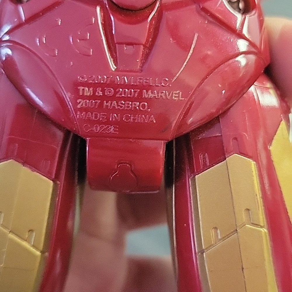 Iron Man 12Inch Action Figure Toy Sound 2007 Mark Marvel Super Heros
