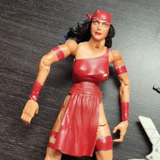 Marvel Legends Elektra Action Figure 2003 Series 4 Toybiz