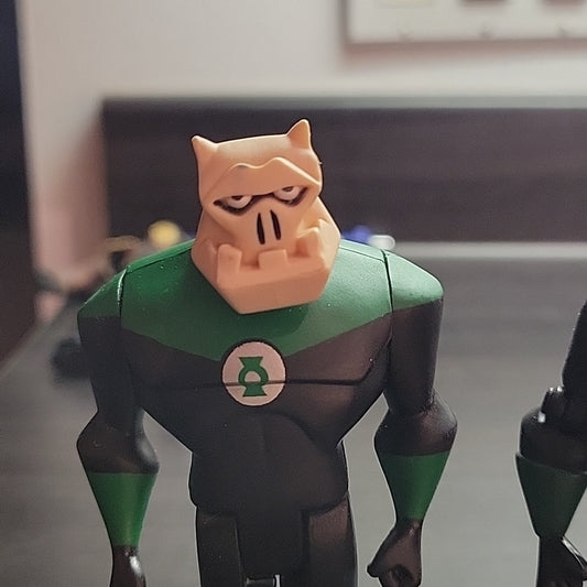 2004 Kilowog 4.5" Mattel Action Figure Justice League Unlimited Dc Green Lantern