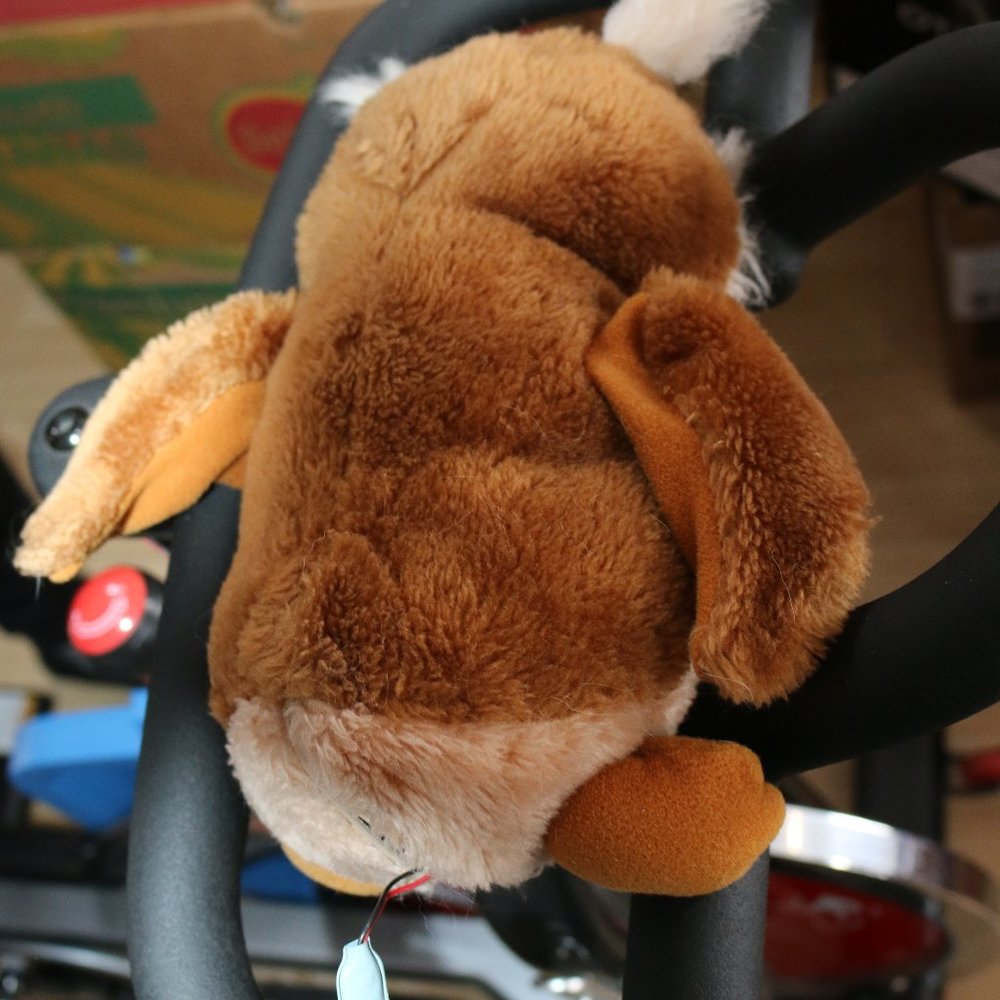 Vintage Radio Shack Plush Owl Doll Radio Made In Korea