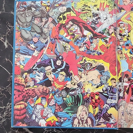 Vintage 1996 Marvel Universe Marvel Comics Book By Peter Sanderson Hardback