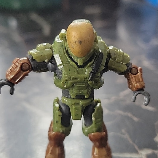 Halo Mega Bloks Unsc Green Spartan Eva Mini Figure Cnh01