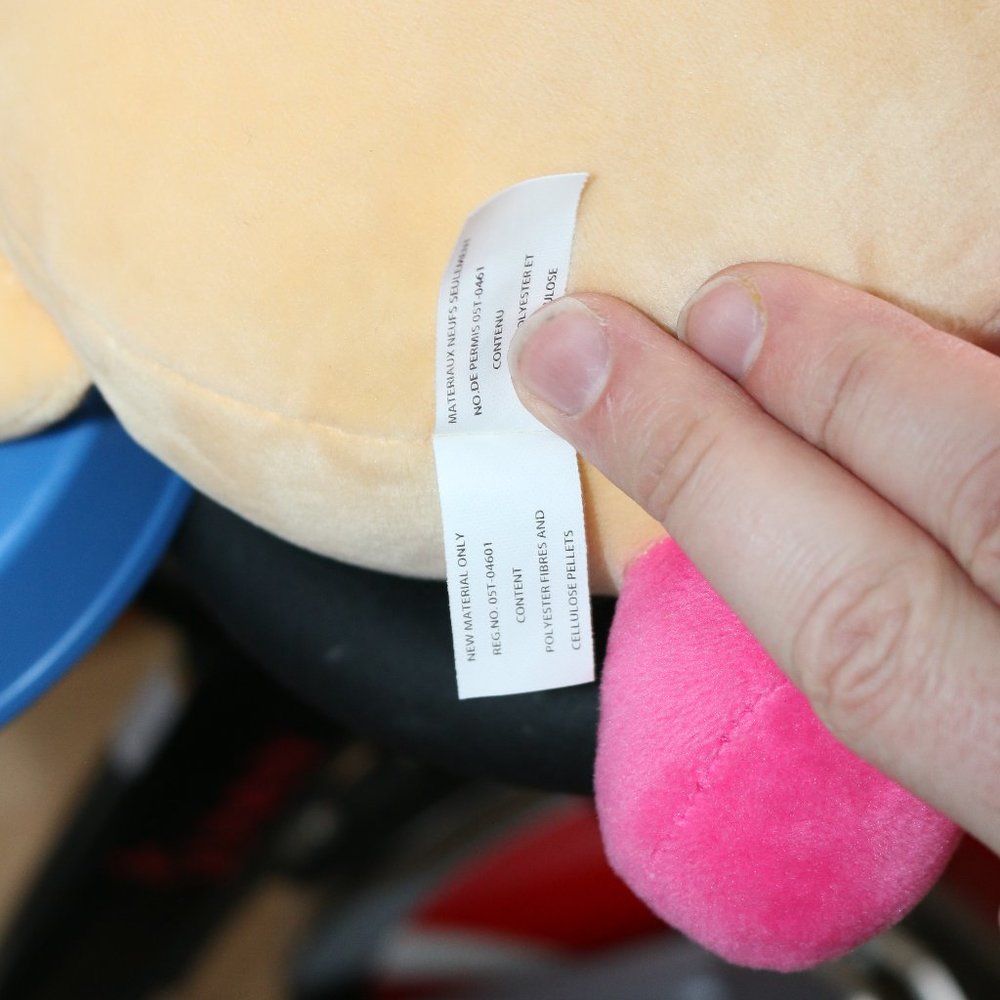 Whiffer Sniffers Phil O’Jelly Plush Stuffed Animal Strong Strawberry Scent Opens