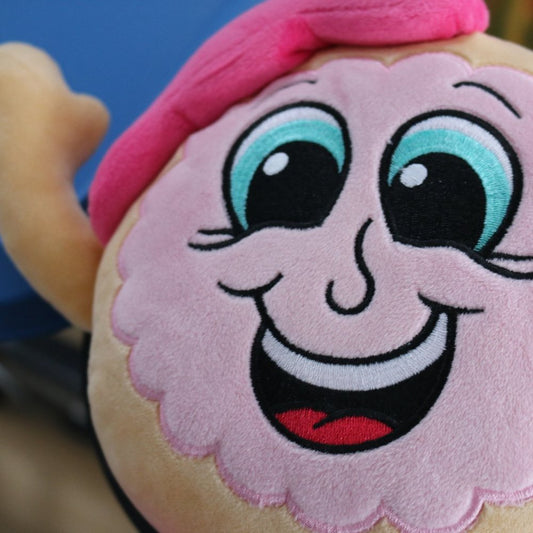 Whiffer Sniffers Phil O’Jelly Plush Stuffed Animal Strong Strawberry Scent Opens