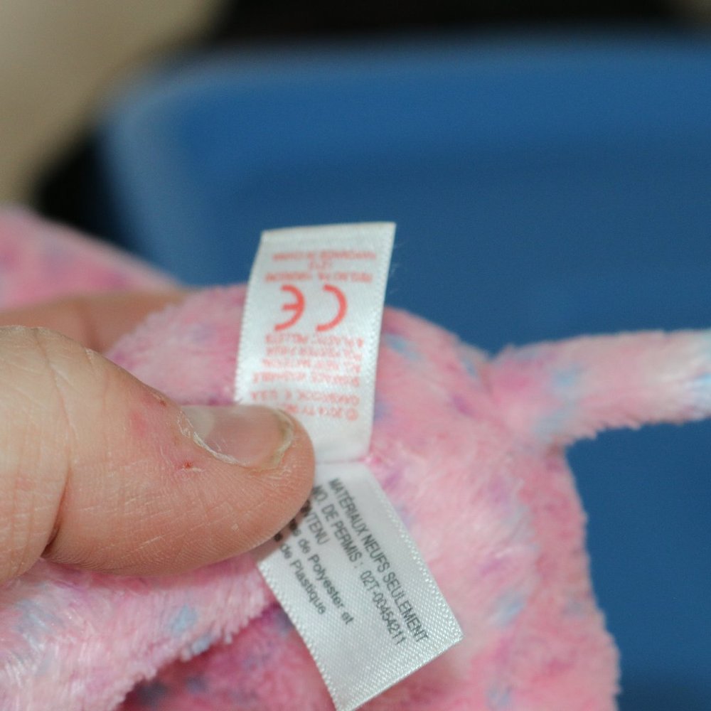 Ty Beanie Boos Ellie The Pink Elephant Plush 6" Stuffed Toy