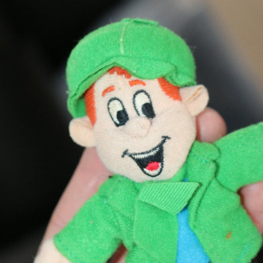 1998 General Mills Lucky The Leprechaun Plush - Teenie Breakfast Pals Vintage