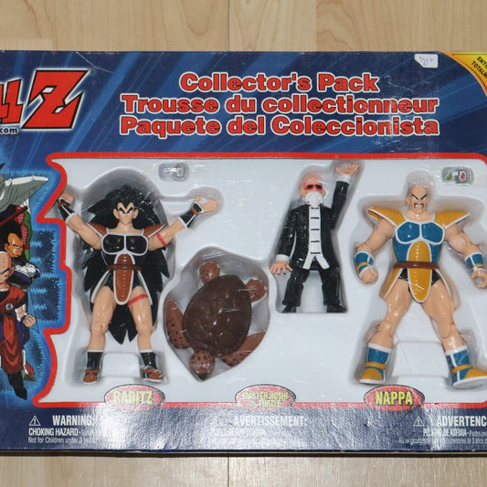 ☆Look☆ ~Dragon Ball Z Collector'S Pack Nappa Raditz Irwin Toy Dbz~ ☆Super Rare☆