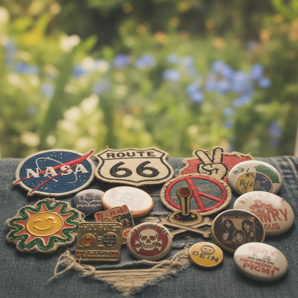 Patches, Pinbacks & Pins