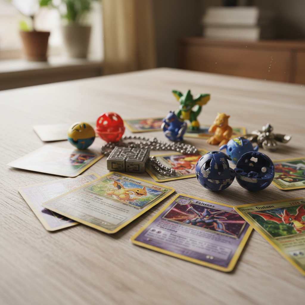 Pokemon, Digimon, Bakugan & Yu-Gi-Oh