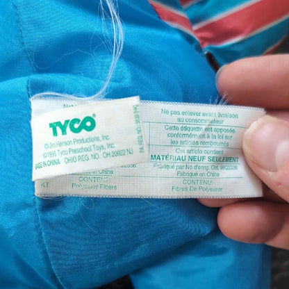 VINTAGE 1995 TYCO Sesame Street TUMBLING ERNIE 12" Plush STUFFED ANIMAL TOY