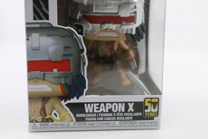 POP! Marvel: Wolverine 50th - Ultimate Weapon X figure toy new in box