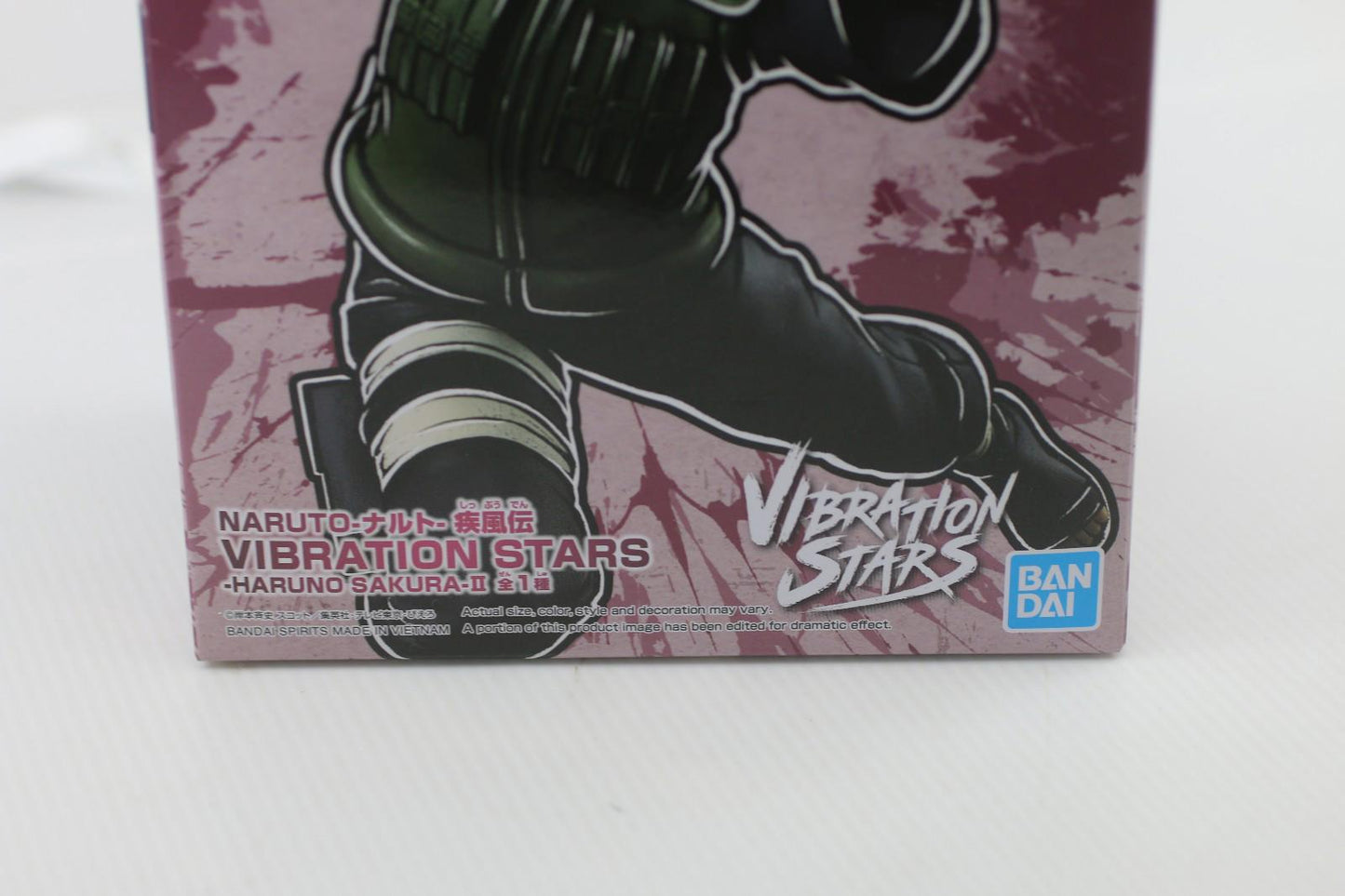 Naruto Shippuden Vibration Stars Haruno Sakura Ⅱ Figure Bandai Small Dent NEW