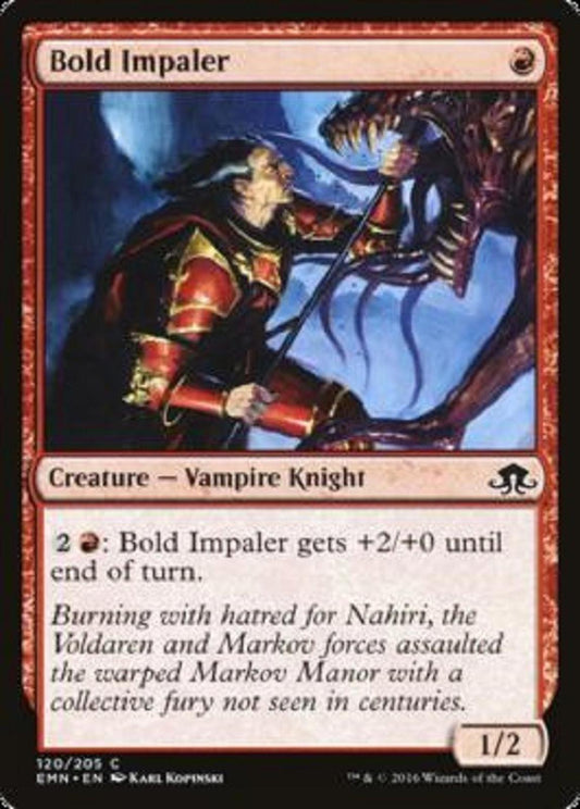 MTG 4x x4 Bold Impaler  Eldritch Moon Magic the Gathering cards