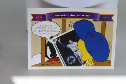 1991 Upper Deck Comic Ball 2 warner bros #160 Looney Tunes MLB Trading Card