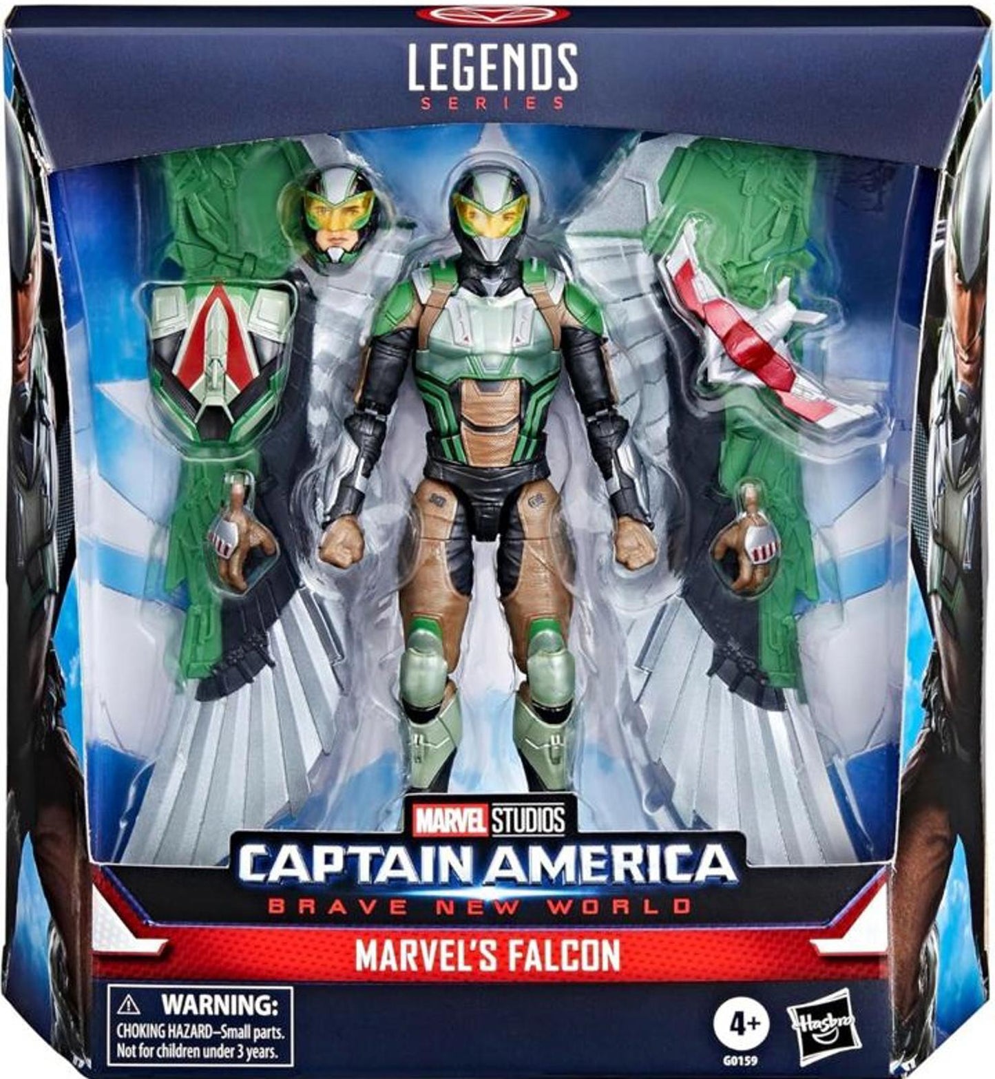 Marvel Legends Captain America Brave New World 6" Figure Deluxe Falcon BNW