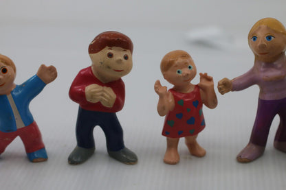 Lot de 8 figurines Passe-Partout vintage – Tous les personnages – Télé-Québec