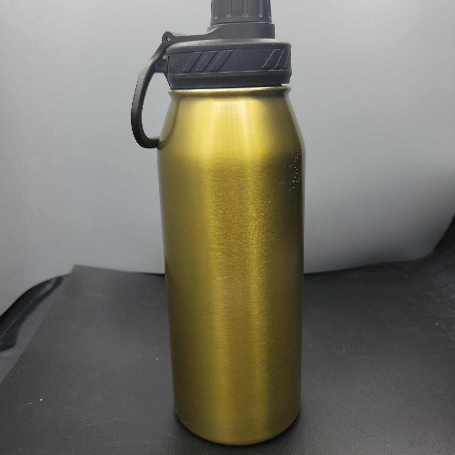 Adidas 32Oz Metal Water Bottle Hot Cold Double Wall Stainless Gold