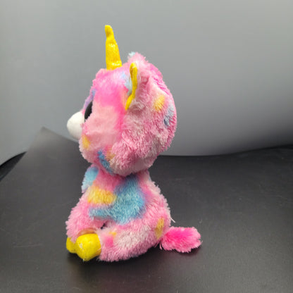 Ty Silk Beanie Boo - Fantasia The Unicorn Cute Plush Soft 6" Tall Toy