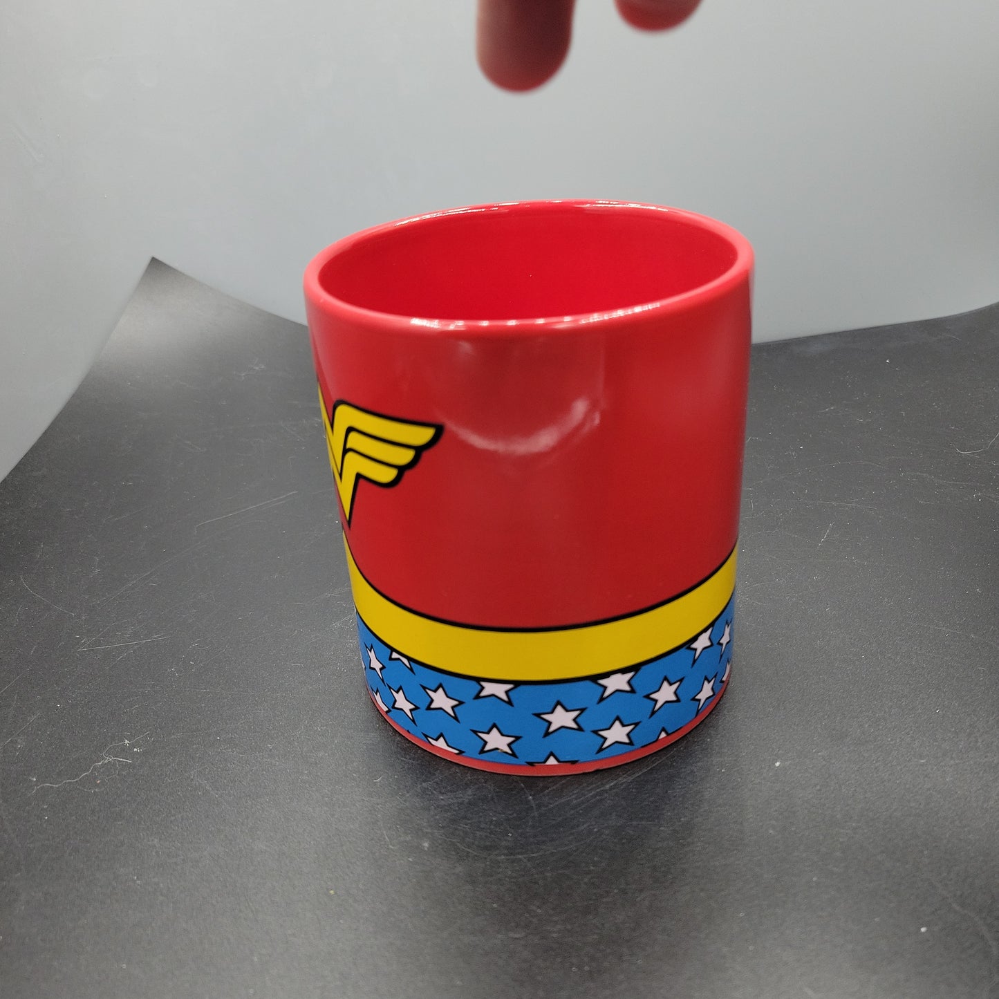 Wonder Woman Mug Coffee Cup Jumbo 20 Oz. Silver Buffalo Dc Comics