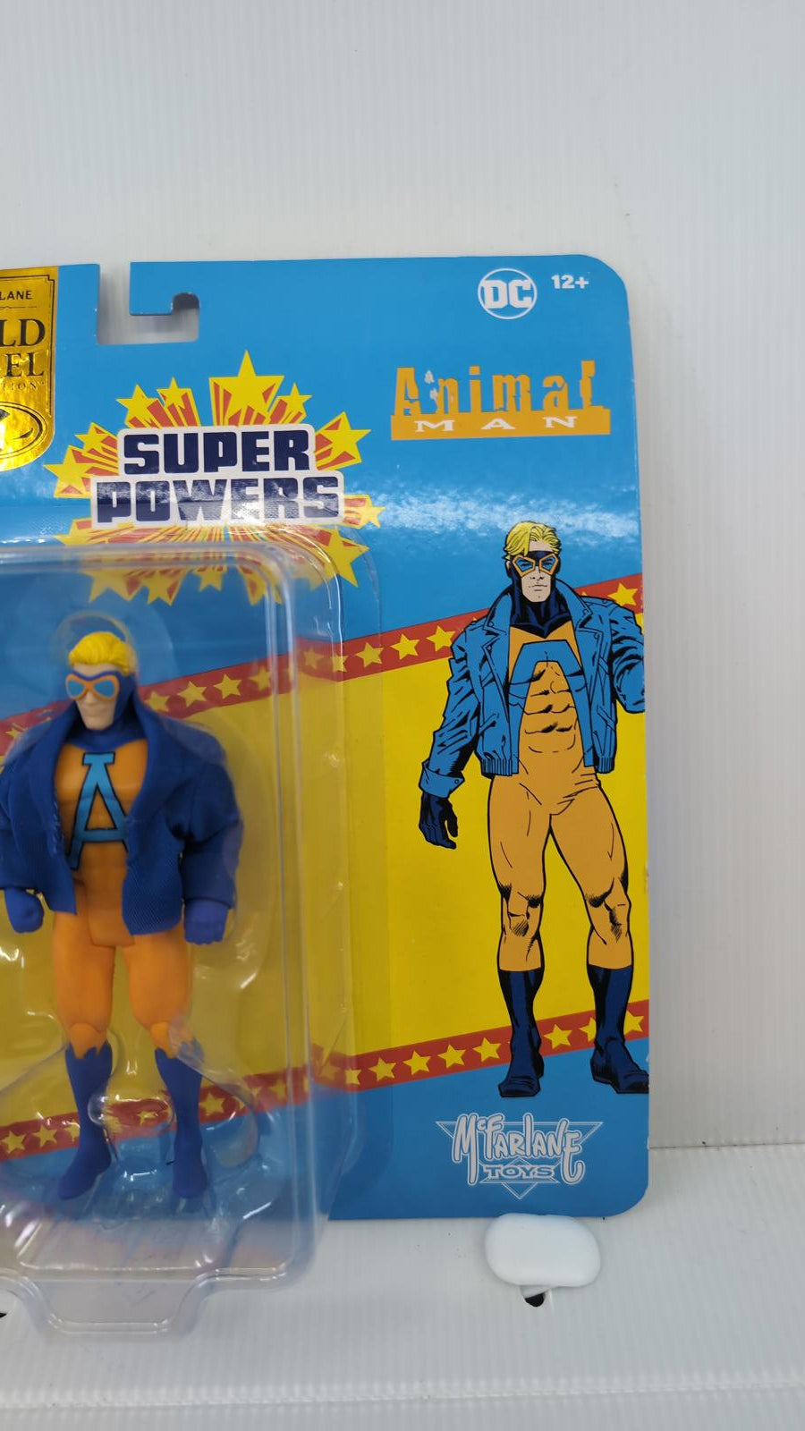 McFarlane Toys DC Super Powers Animal Man Action Figure Gold Label Collection