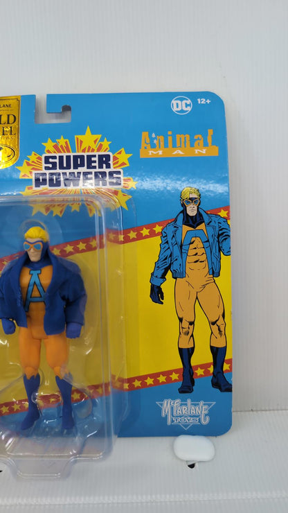 McFarlane Toys DC Super Powers Animal Man Action Figure Gold Label Collection