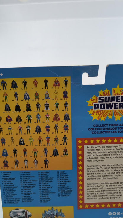 METAMORPHO SUPER POWERS MCFARLANE DC ACTION FIGURE 4" SERIES