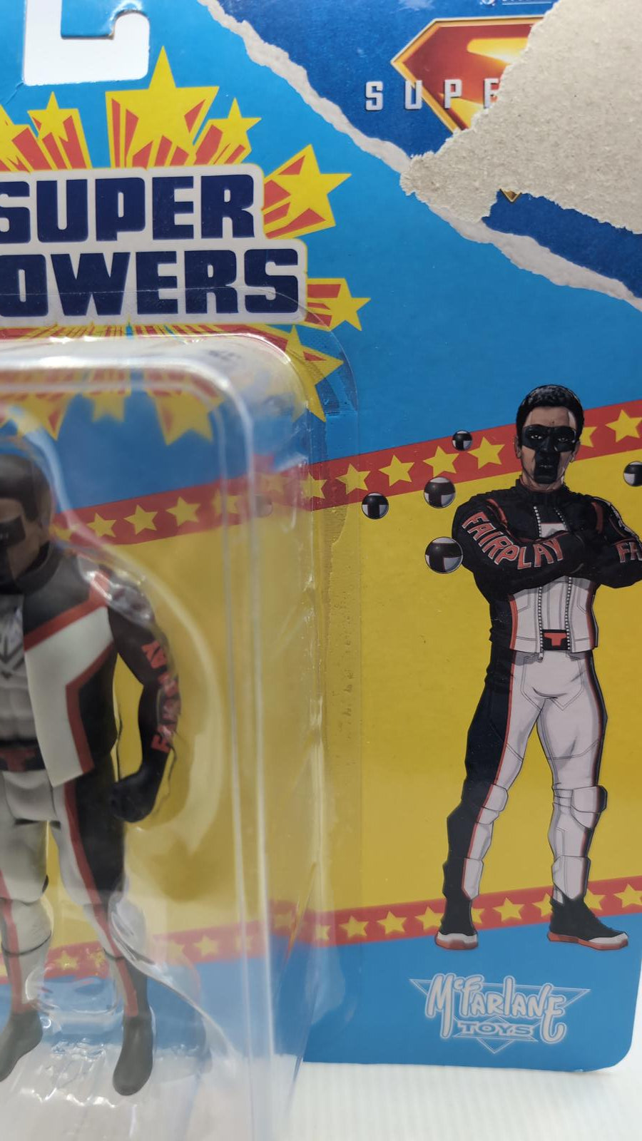 Mattel DC Super Powers Action Figure - Vintage Style MR. Terrific toy MOC