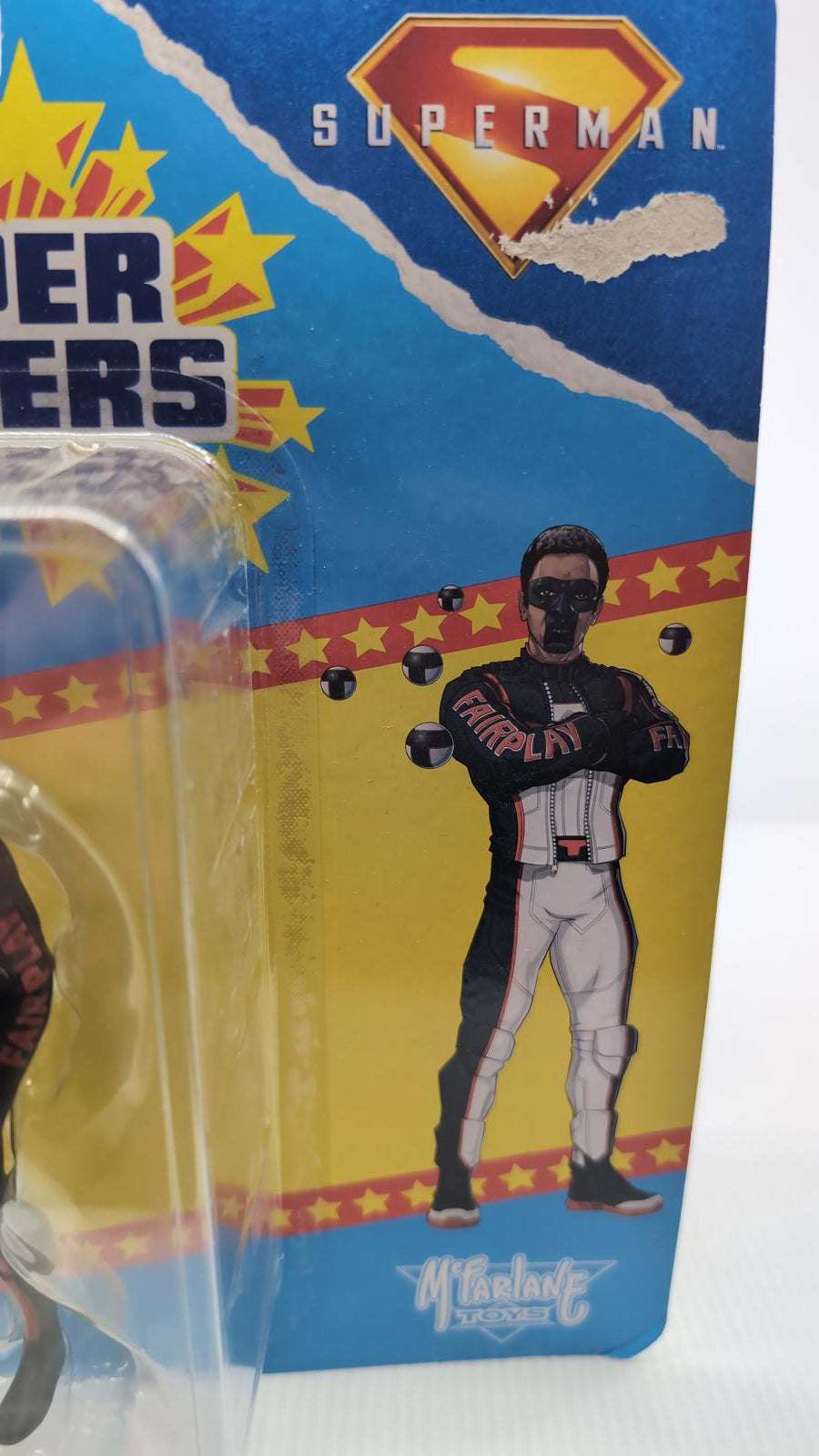 Mattel DC Super Powers Action Figure - Vintage Style MR. Terrific toy MOC