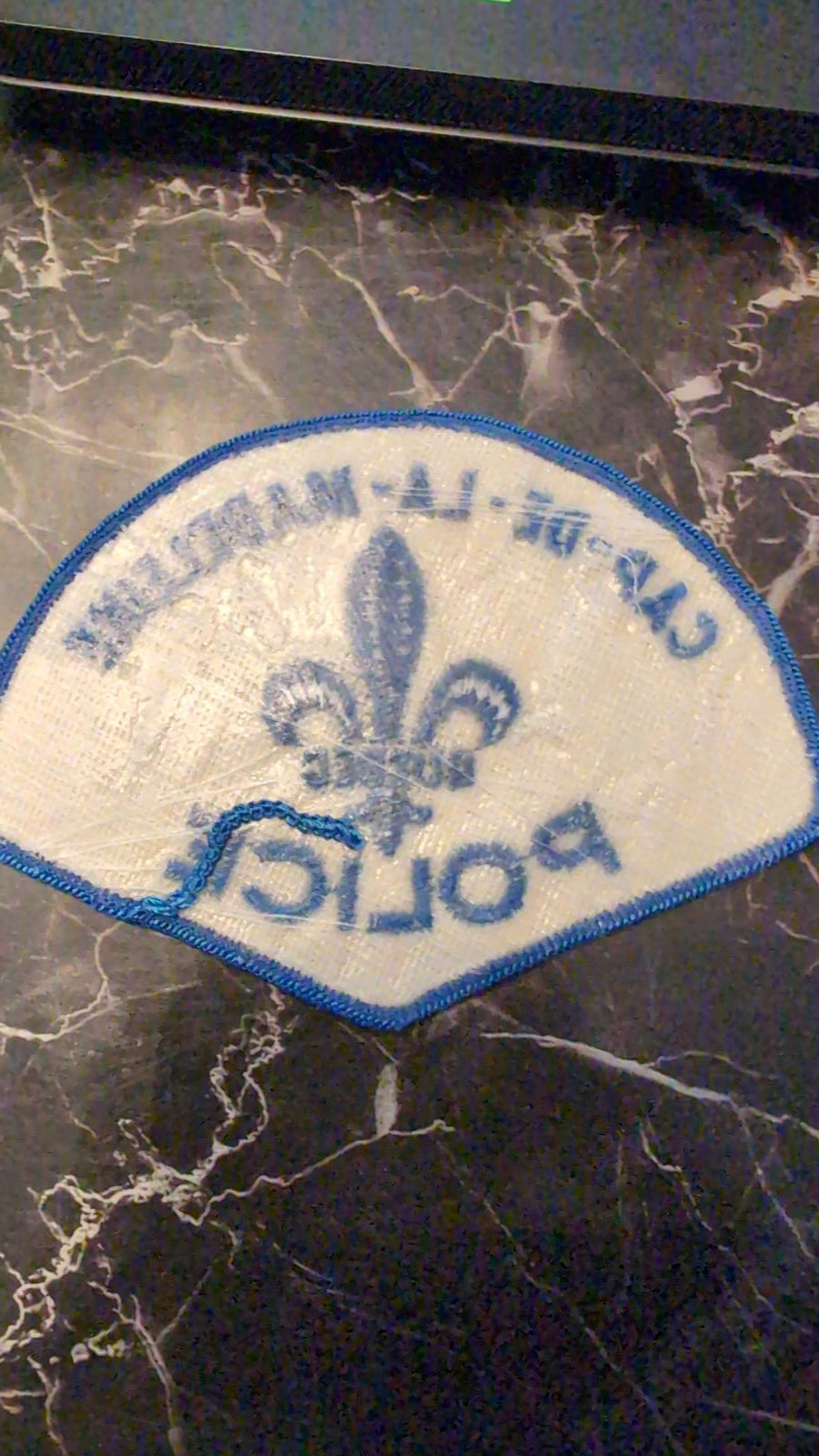 Cap-de-la-Madeleine Quebec Police Patch