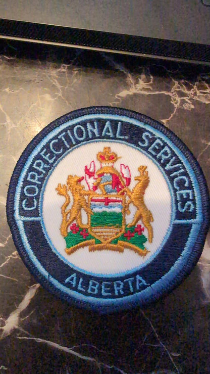 Correctional Services Alberta Patch Badge