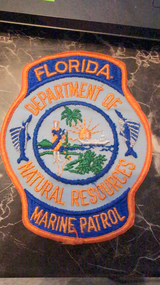 Florida Department of Natural Resources Marine Patrol Patch