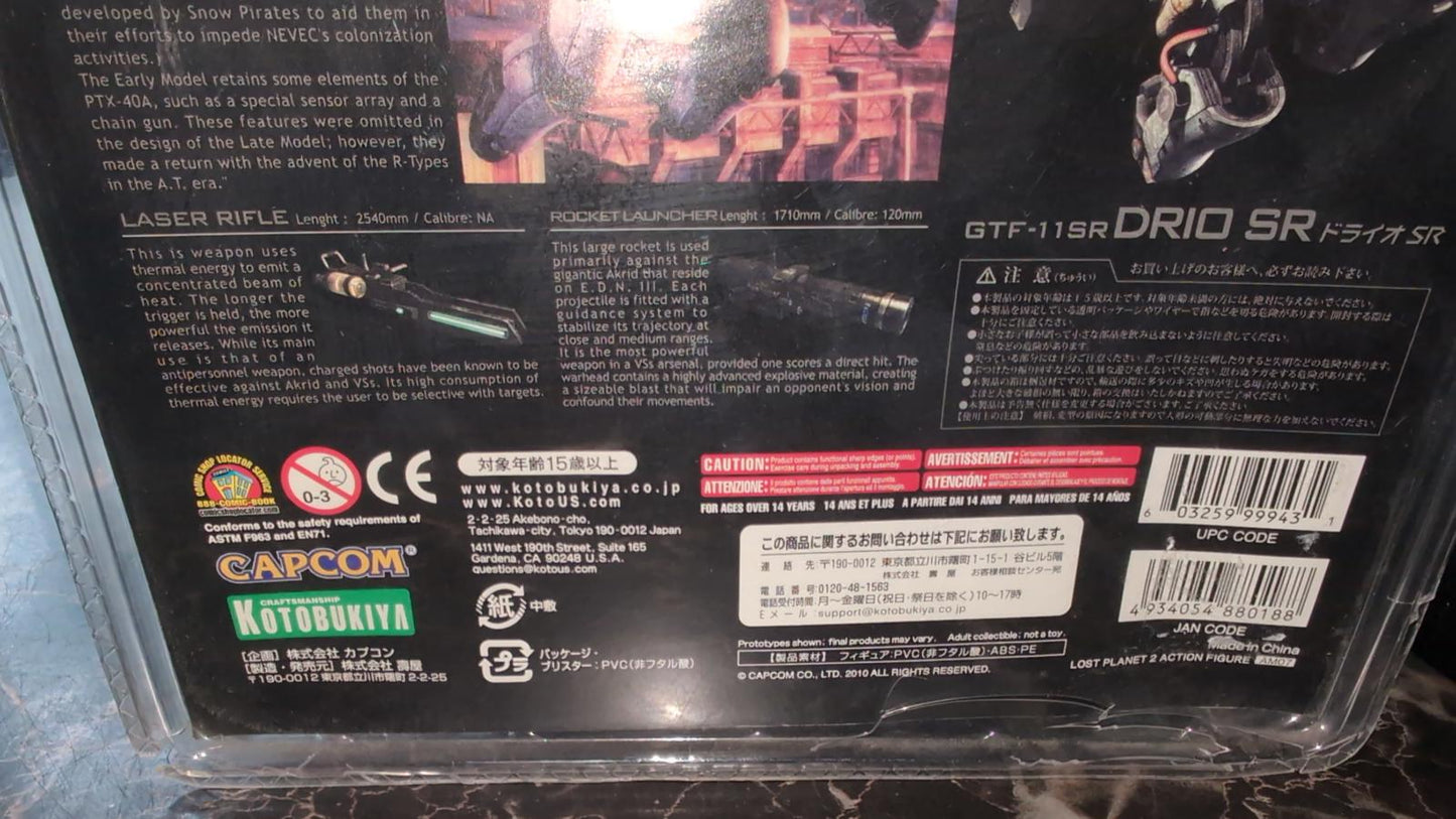 Lost Planet 2 Hardballer PTX-140 by Kotobukiya Capcom Early Model Action Figure