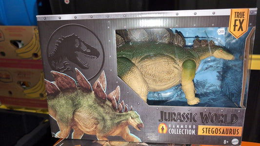 Mattel Jurassic World Hammond Collection Stegosaurus 44cm Figure Green JCH08